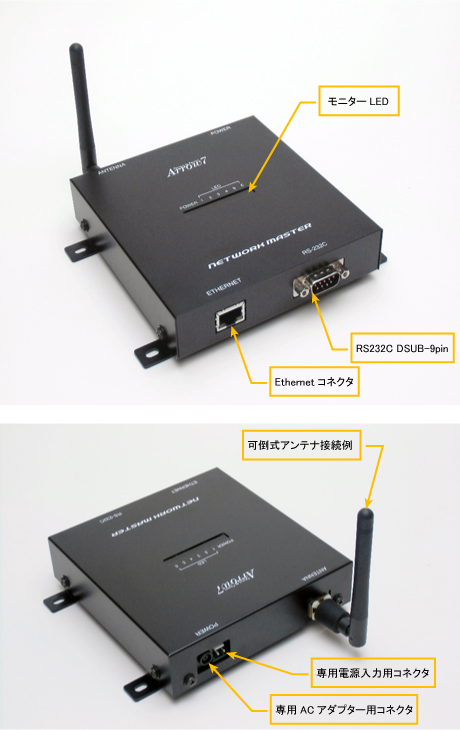 無線システム親機 子機データのログ保存に対応｜無線通信機器・無線